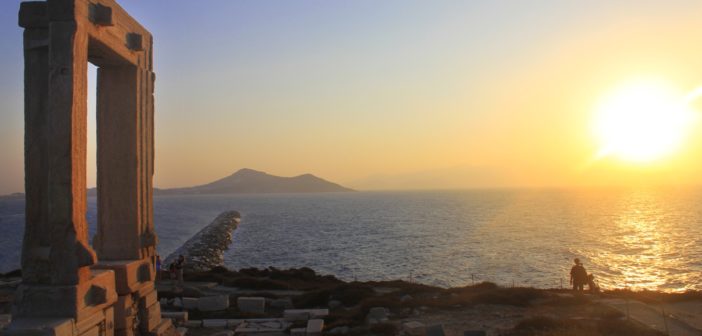 Naxos, Portara, Griechenland
